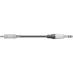 Citronic 3.5mm TRS MiniJack - 6.35mm TRS Jack 3 Metre Balanced Audio Cable (190.013UK)