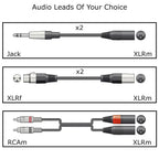 Pioneer DJ XPRS152 + XPRS1182ST + Tripod Stands & Leads Bundle Deal