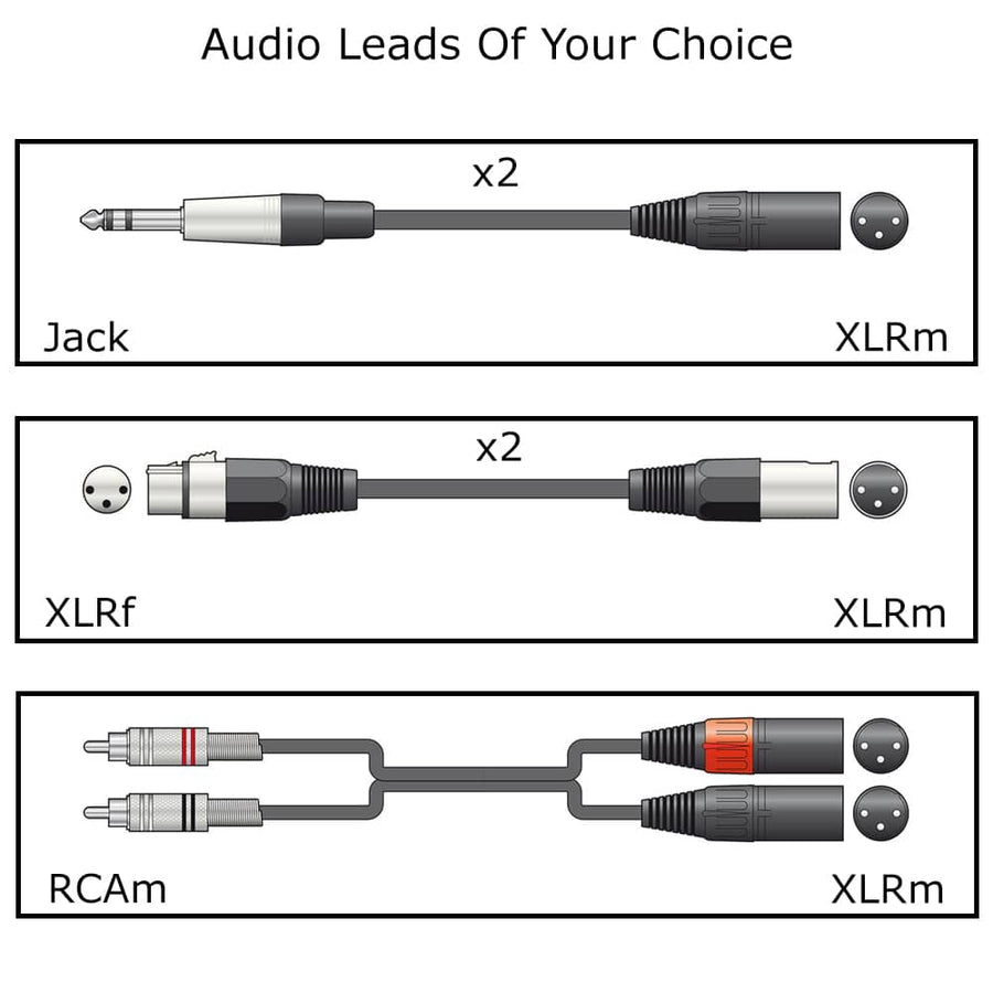 Pioneer DJ XPRS152 + XPRS1182ST + Tripod Stands & Leads Bundle Deal