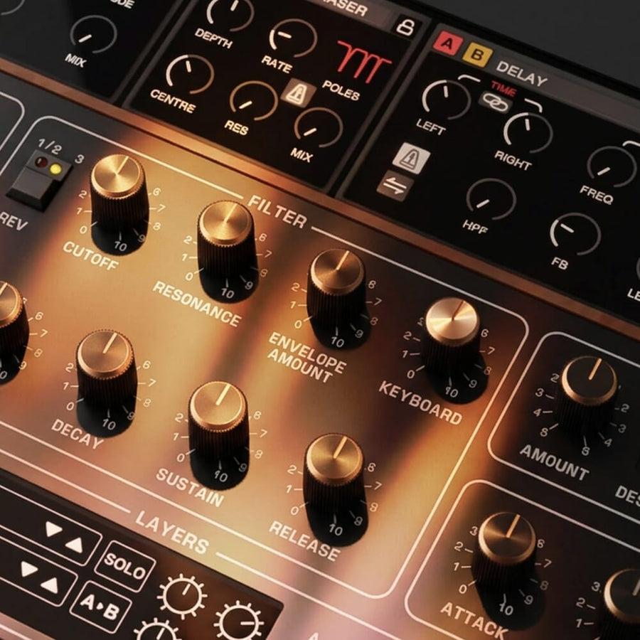 GForce Sequential Prophet 5 Synthesizer, Software Download (30% Off Launch Promo | Ends 4th August)