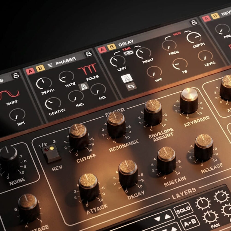 GForce Sequential Prophet 5 Synthesizer, Software Download (30% Off Launch Promo | Ends 4th August)