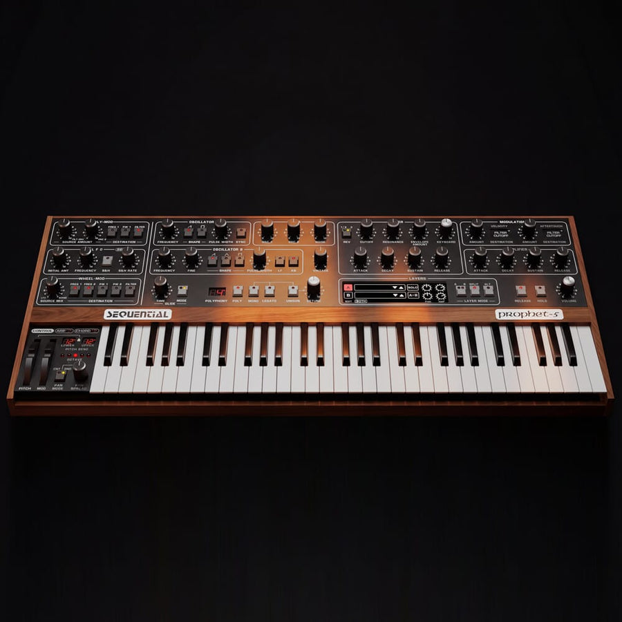 GForce Sequential Prophet 5 Synthesizer, Software Download (30% Off Launch Promo | Ends 4th August)