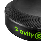 Gravity FD SEAT 1, Round Musicians Stool, Foldable, Adjustable Height