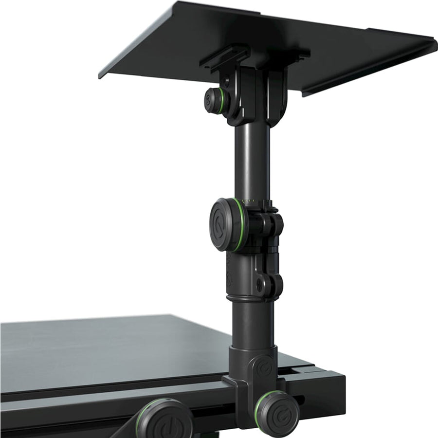 Gravity FDJT-01 DJ Desk with Laptop & Speaker Stands