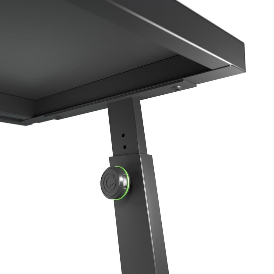 Gravity FDJT-01 DJ Desk with Laptop & Speaker Stands