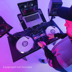 Gravity FDJT-01 DJ Desk with Laptop & Speaker Stands