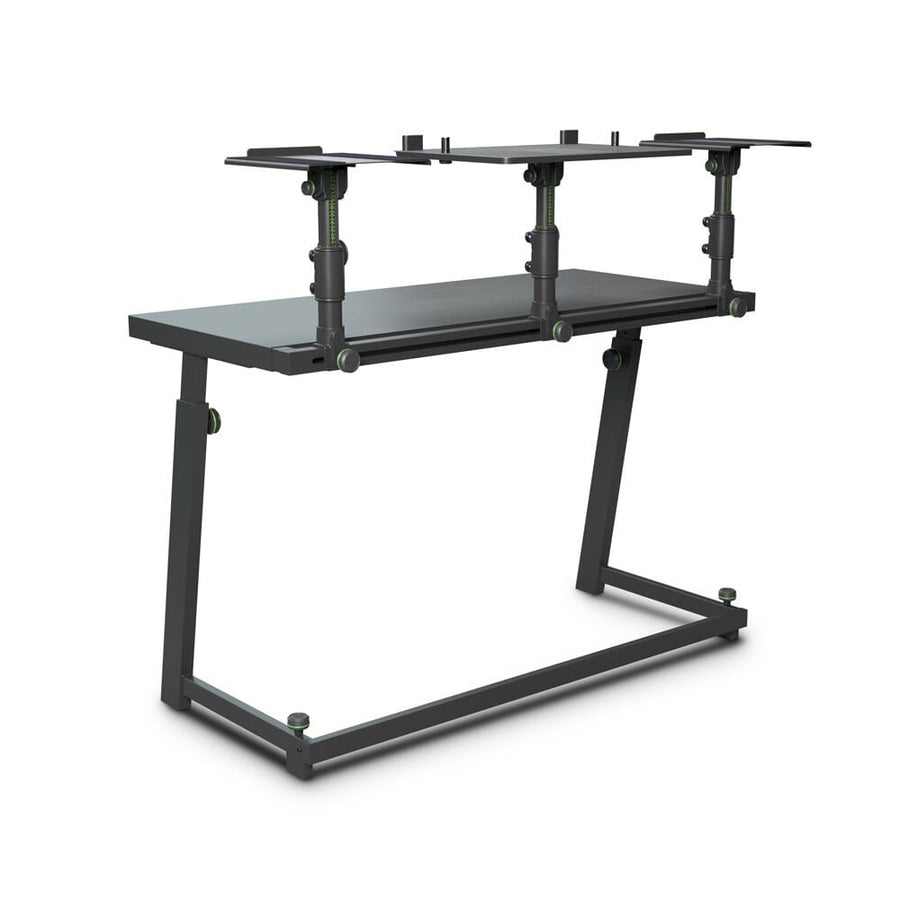 Gravity FDJT-01 DJ Desk with Laptop & Speaker Stands