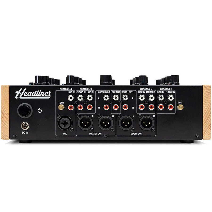 Headliner R4, 4-Channel Rotary DJ Mixer