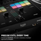 Hercules DJControl Inpulse T10, 2-Deck Motorised DJ Controller Inc. Serato DJ Pro