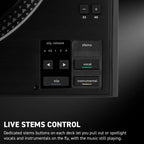 Hercules DJControl Inpulse T10, 2-Deck Motorised DJ Controller Inc. Serato DJ Pro