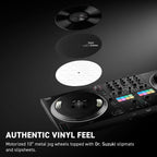 Hercules DJControl Inpulse T10, 2-Deck Motorised DJ Controller Inc. Serato DJ Pro