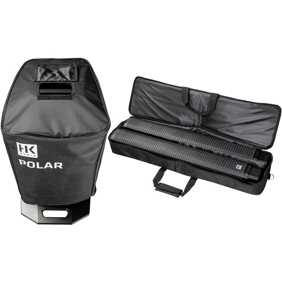 HK Audio Polar 8 Bluetooth Column PA System + Transport Covers (600w RMS)