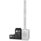 HK Audio Polar 10 MK2 (White) Bluetooth Column PA System + Transport Covers (1000w RMS)