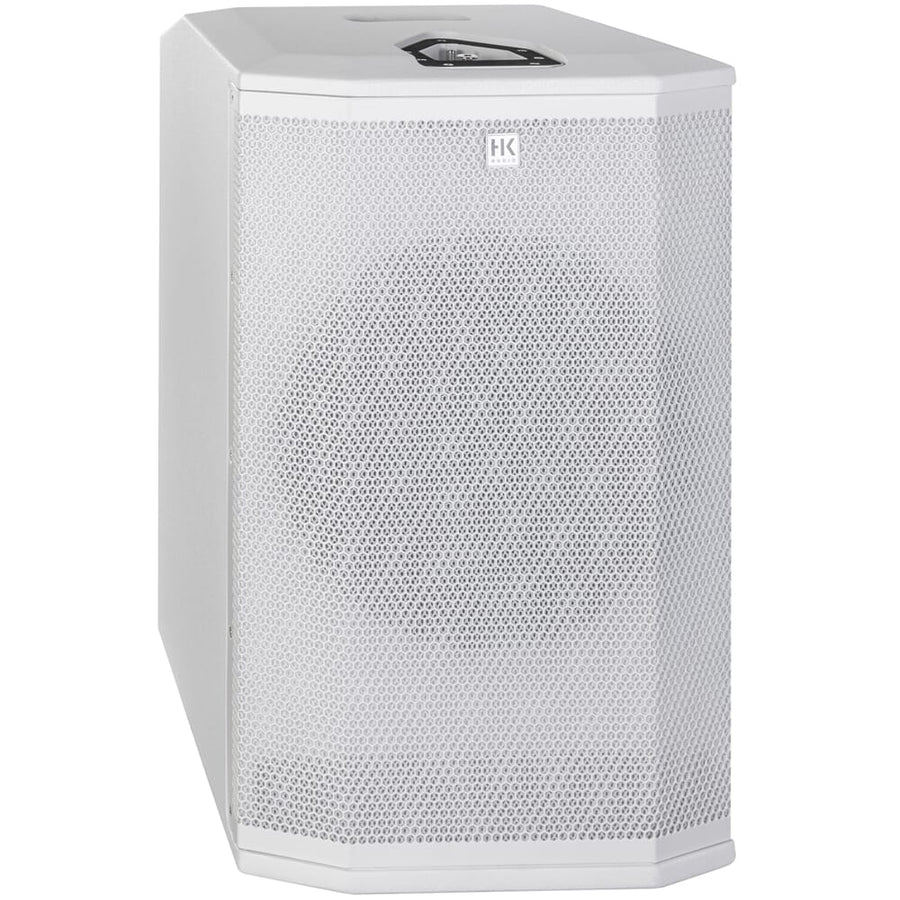 HK Audio Polar 12 MK2 (White) Bluetooth Column PA System + Transport Covers (1000w RMS)