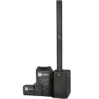HK Audio Polar 12 MK2 (Black) Bluetooth Column PA System + Transport Covers (1000w RMS)