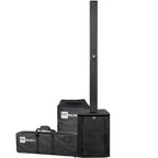HK Audio Polar 15 MK2 (Black) Bluetooth Column PA System + Transport Covers (500w RMS)