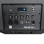 HK Audio Polar 15 MK2 (Black) Bluetooth Column PA System + Transport Covers (500w RMS)