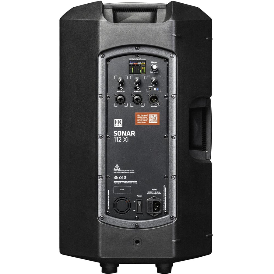 HK Audio Sonar 112 Xi, Active PA Speaker with Bluetooth, Single (600w RMS)