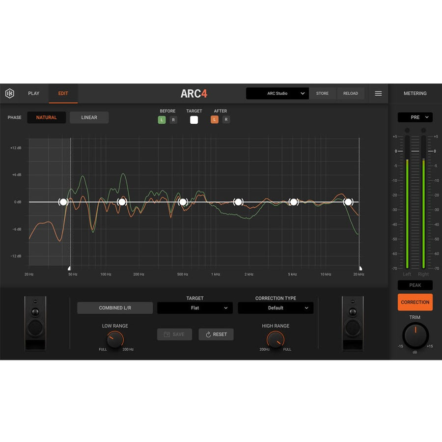 IK Multimedia ARC Studio, Advanced Room Correction System
