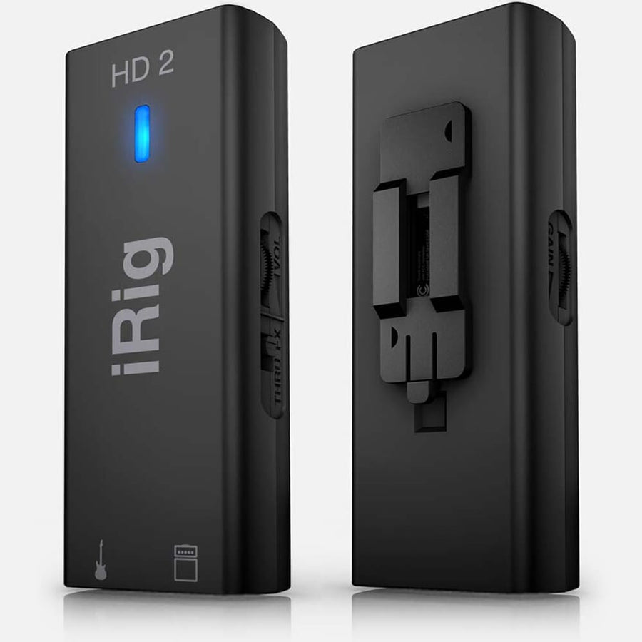 IK Multimedia iRig HD 2, Digital Guitar Interface For iOS, Android, Mac & PC