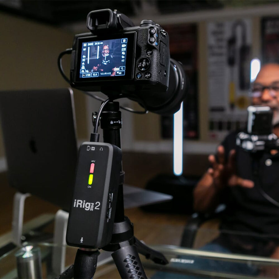 IK Multimedia iRig Pre 2, Mobile Microphone Interface For iOS, Android, Mac & PC