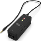 IK Multimedia iRig Pre 2, Mobile Microphone Interface For iOS, Android, Mac & PC