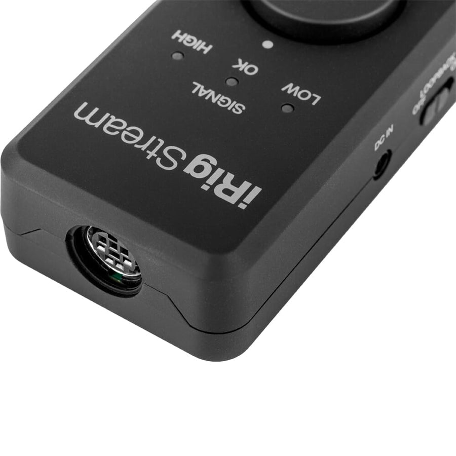 IK Multimedia iRig Stream, Streaming Audio Interface For iOS, Android, Mac & PC
