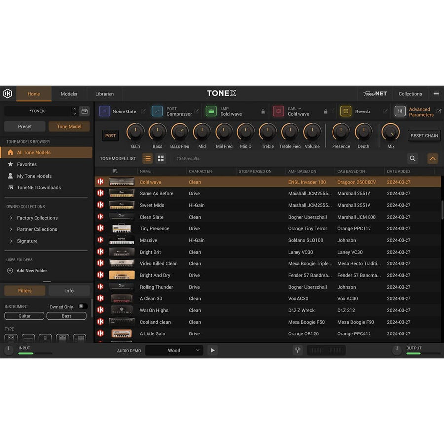 IK Multimedia ToneX MAX, Software Download
