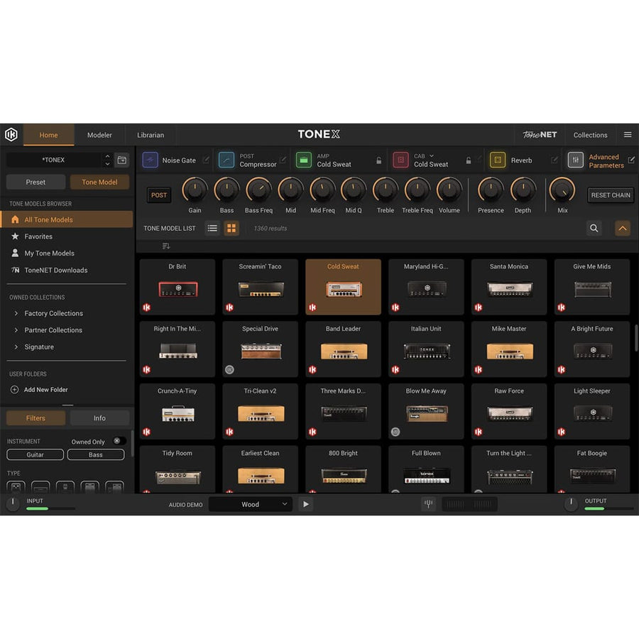 IK Multimedia ToneX MAX, Software Download