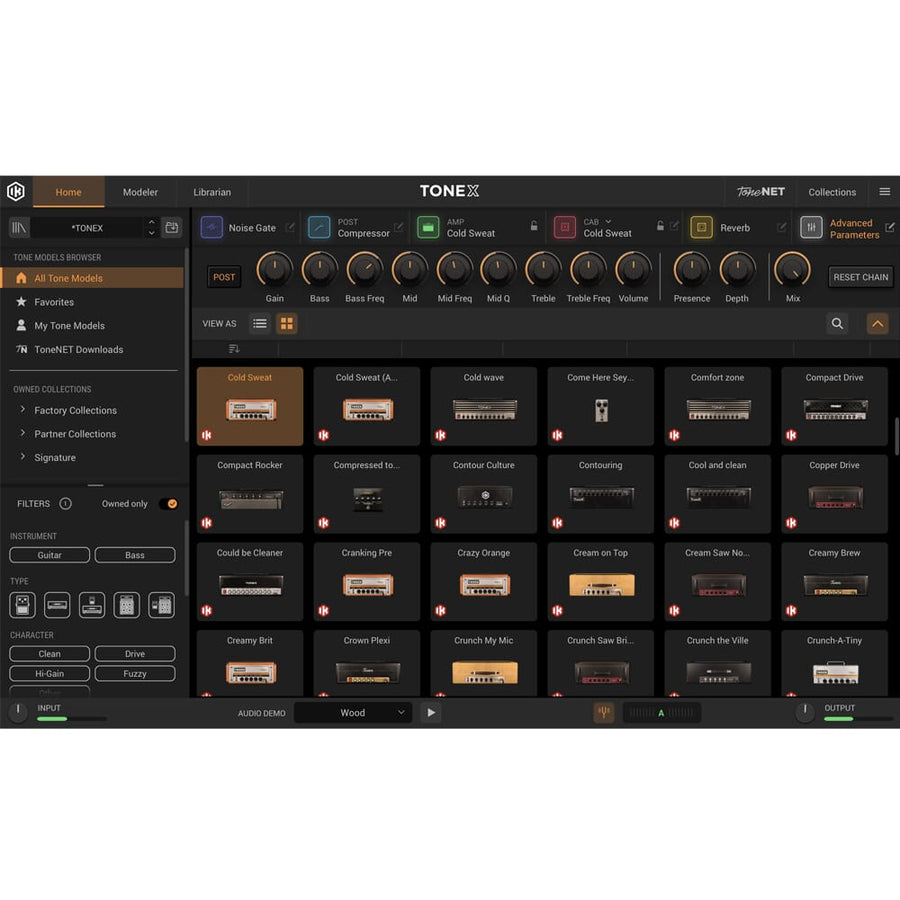 IK Multimedia Amplitube ToneX Effects Pedal