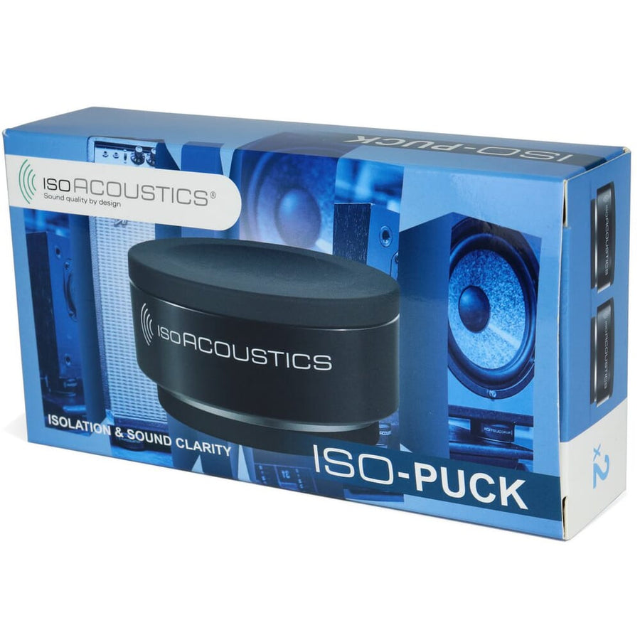 IsoAcoustics Iso-Puck, Isolation Stands For Monitors (Pack Of 2)