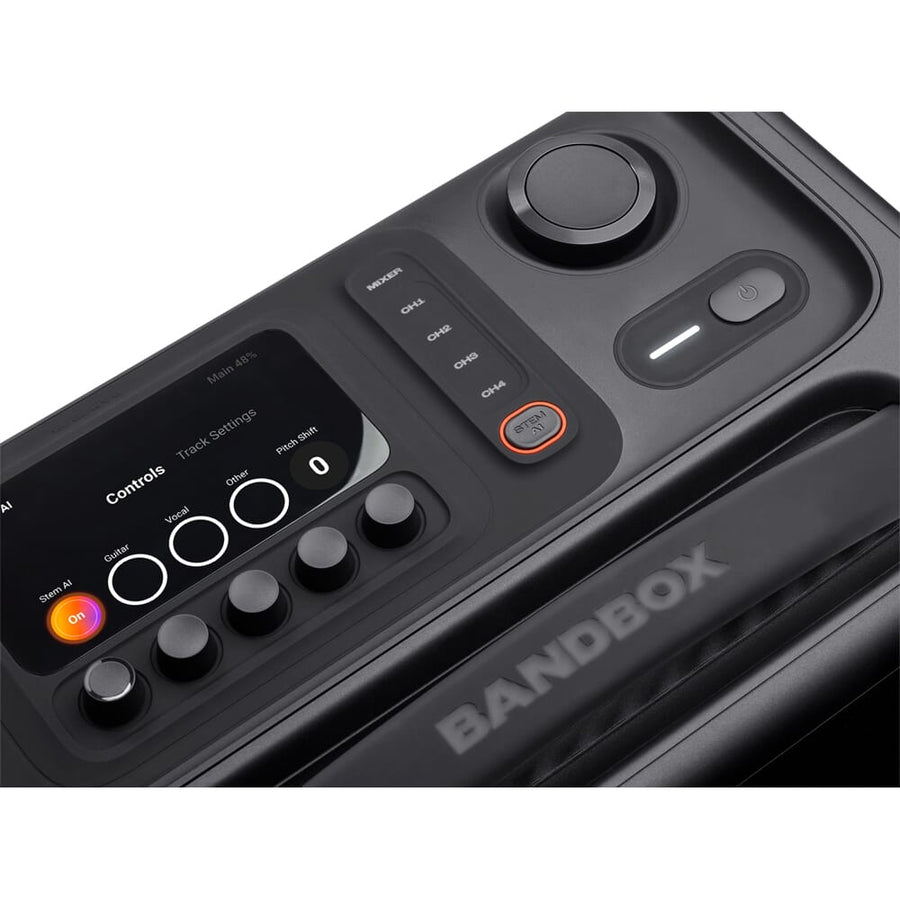 JBL BandBox Trio, Portable AI-Powered Practice Amp and Speaker with Stem Separation