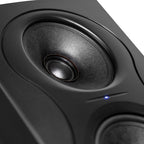 Kali Audio IN-5 Black Active Studio Monitors, Isolation Pads & Leads Bundle