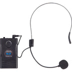 Kam RZ15AP, Portable PA with Media Player, USB & SD Card Input + VHF Dual Microphones & Bluetooth (Single - 300W RMS)