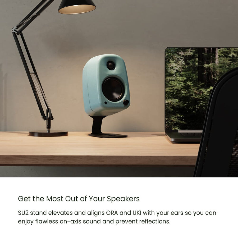 Kanto SU2 Speaker Stands for UKI or ORA Range, Black