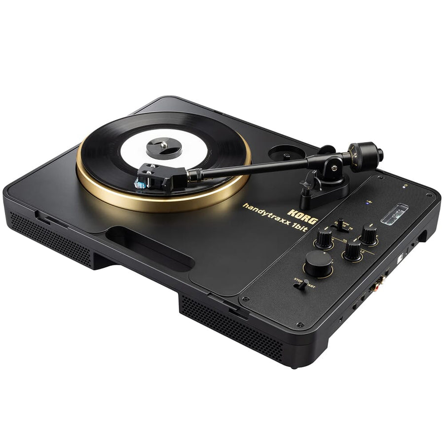 Korg handytraxx 1bit, Battery Powered, Portable Turntable with Built-In Speakers