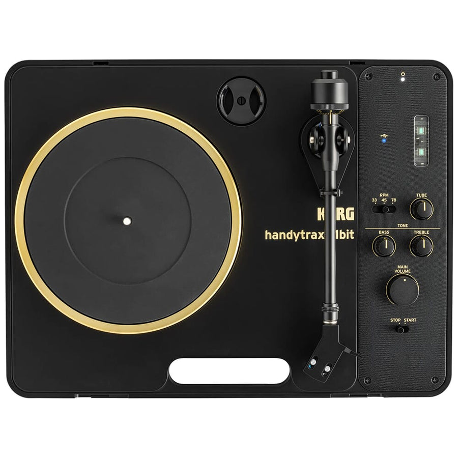 Korg handytraxx 1bit, Battery Powered, Portable Turntable with Built-In Speakers