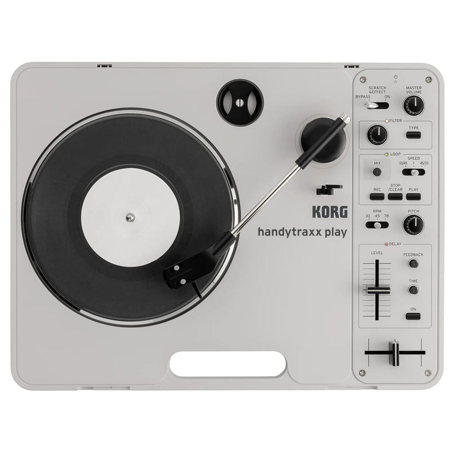 Korg handytraxx play, Battery Powered, Portable Turntable with Built-In Speakers
