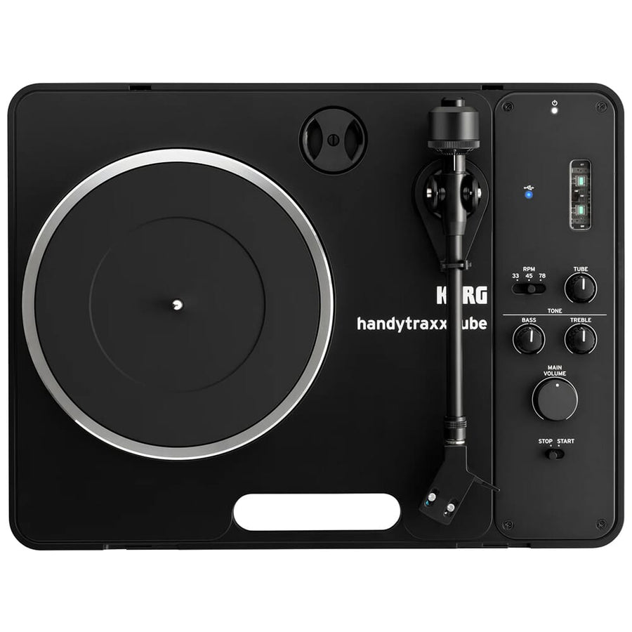 Korg handytraxx tube, Battery Powered, Portable Turntable with Built-In Speakers