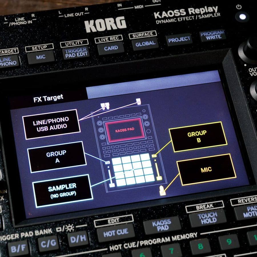 Korg Kaoss Replay, Dynamic Effects Unit & Sampler