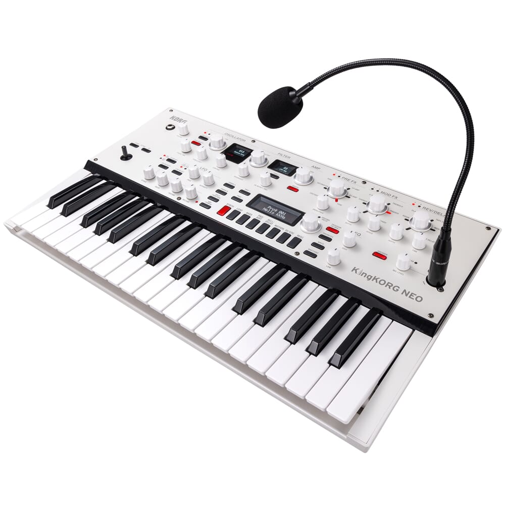 Korg KingKORG Neo Synthesizer with Vocoder Mic - The Disc DJ Store
