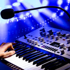 Korg KingKORG Neo, Analogue Keyboard Synthesizer with Vocoder Microphone