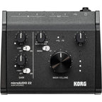 Korg microAUDIO 22, 24-bit, USB-C, 2-In/2-Out Audio Interface with Ableton Live Lite & Komplete Select