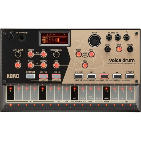 Korg Volca Drum, Digital Percussion Synthesizer