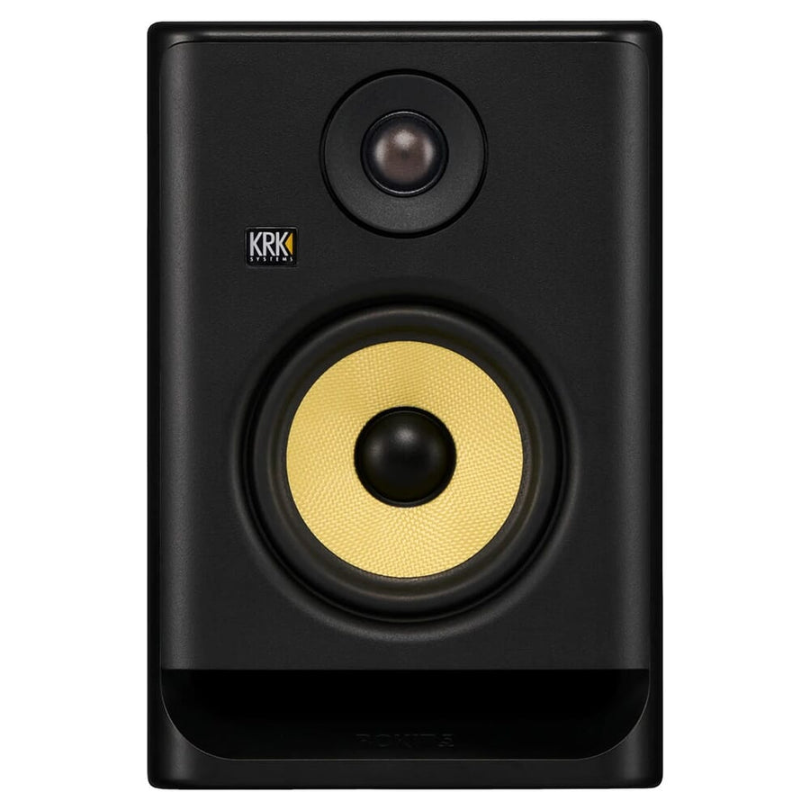 KRK Rokit RP5 G5 (Pair) + Isolation Pads & Leads Bundle