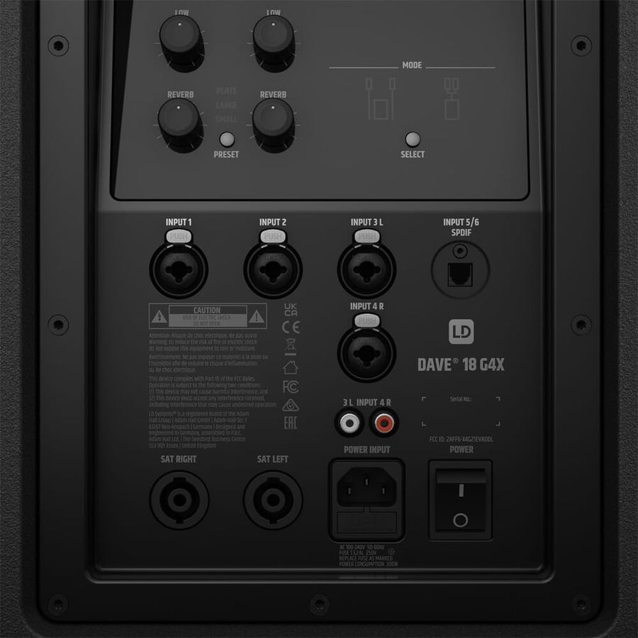 LD Systems DAVE 18 G4X, Compact 18