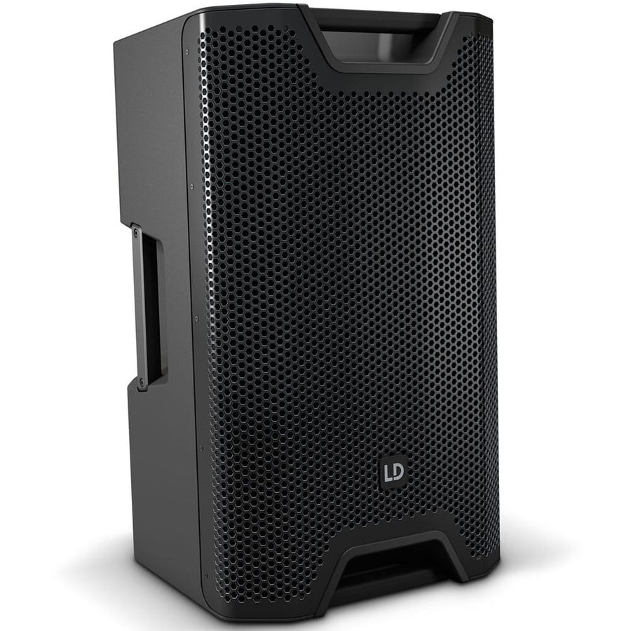 LD Systems ICOA 12A, Active PA Speakers (Pair) + Stands & Leads Bundle