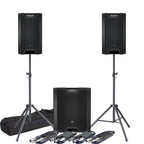 LD Systems ICOA 12A + ICOA Sub 15A + Tripod Stands & Leads Bundle Deal
