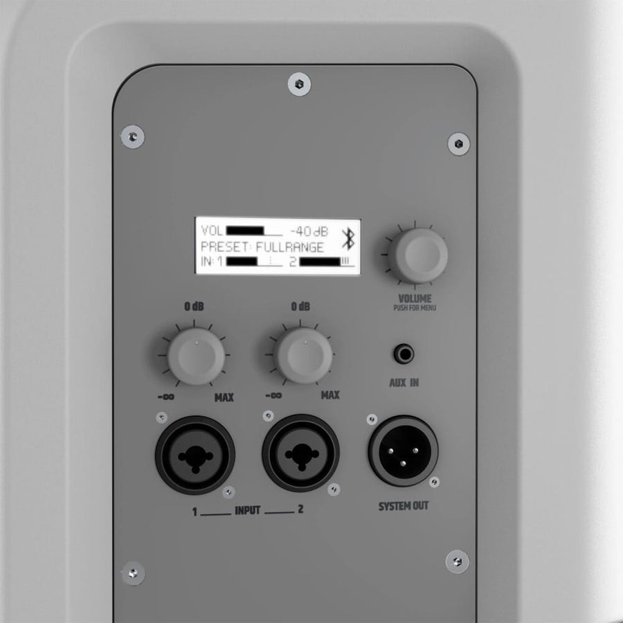 LD Systems ICOA 15A White, Active PA Speaker (Single - 300w RMS)