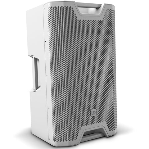 LD Systems ICOA 15A BT White, Active PA Speaker With Bluetooth (Single - 300w RMS)